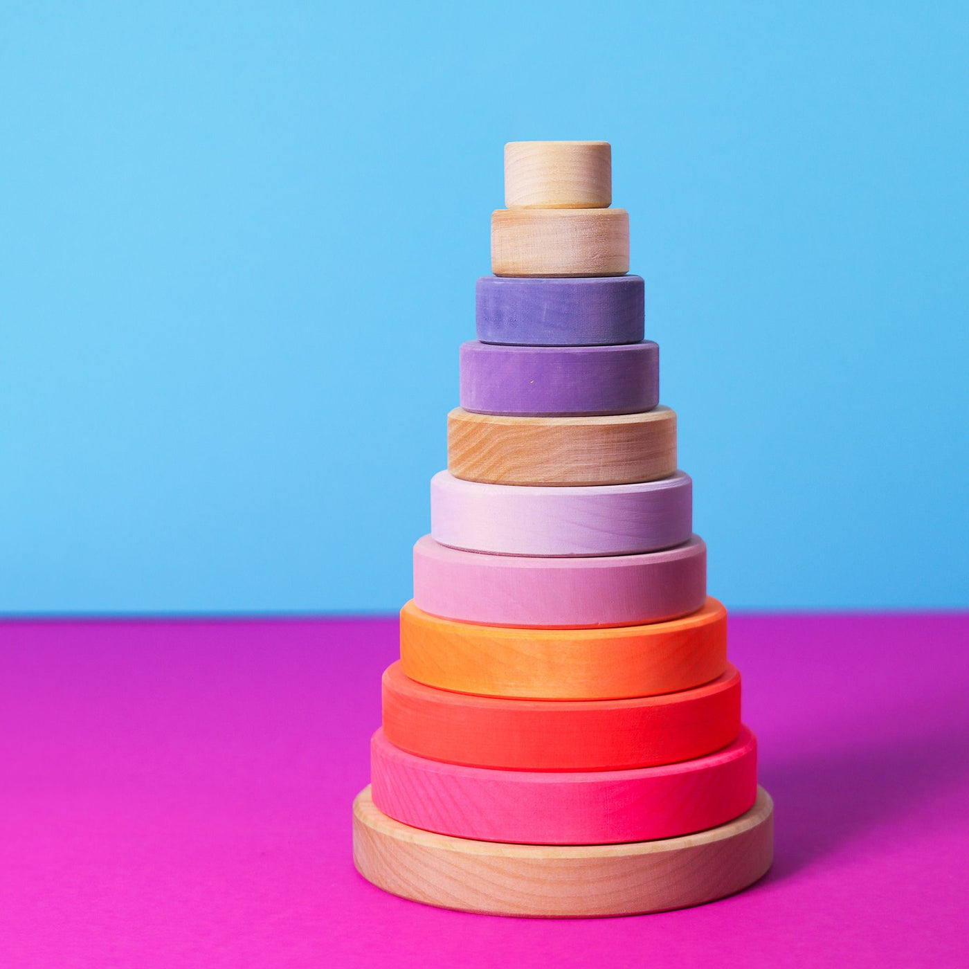 Grimm's | Conical Tower Neon Pink