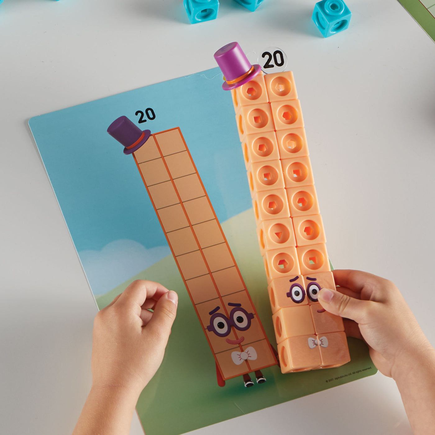 Numberblocks | Mathlink Cubes Number Blocks Set 11-20