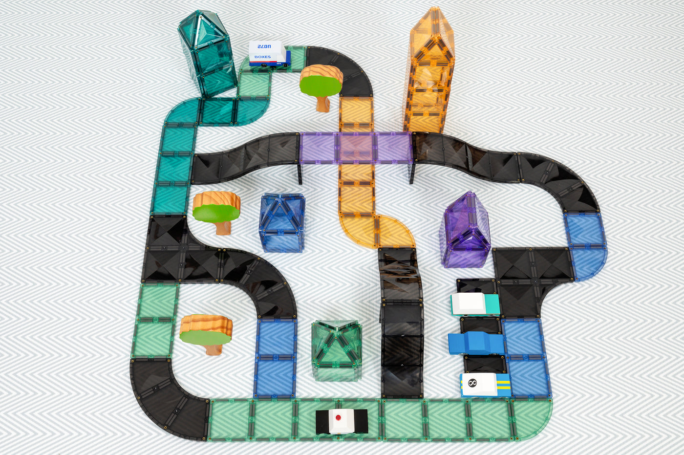 Connetix Tiles | Ramps & Intersections Pack 16 pc