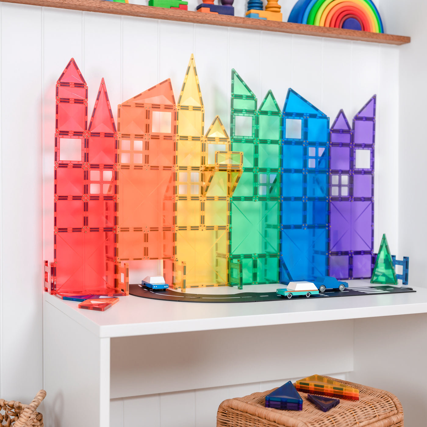 Connetix Tiles | Rainbow Creative Pack 102 pc