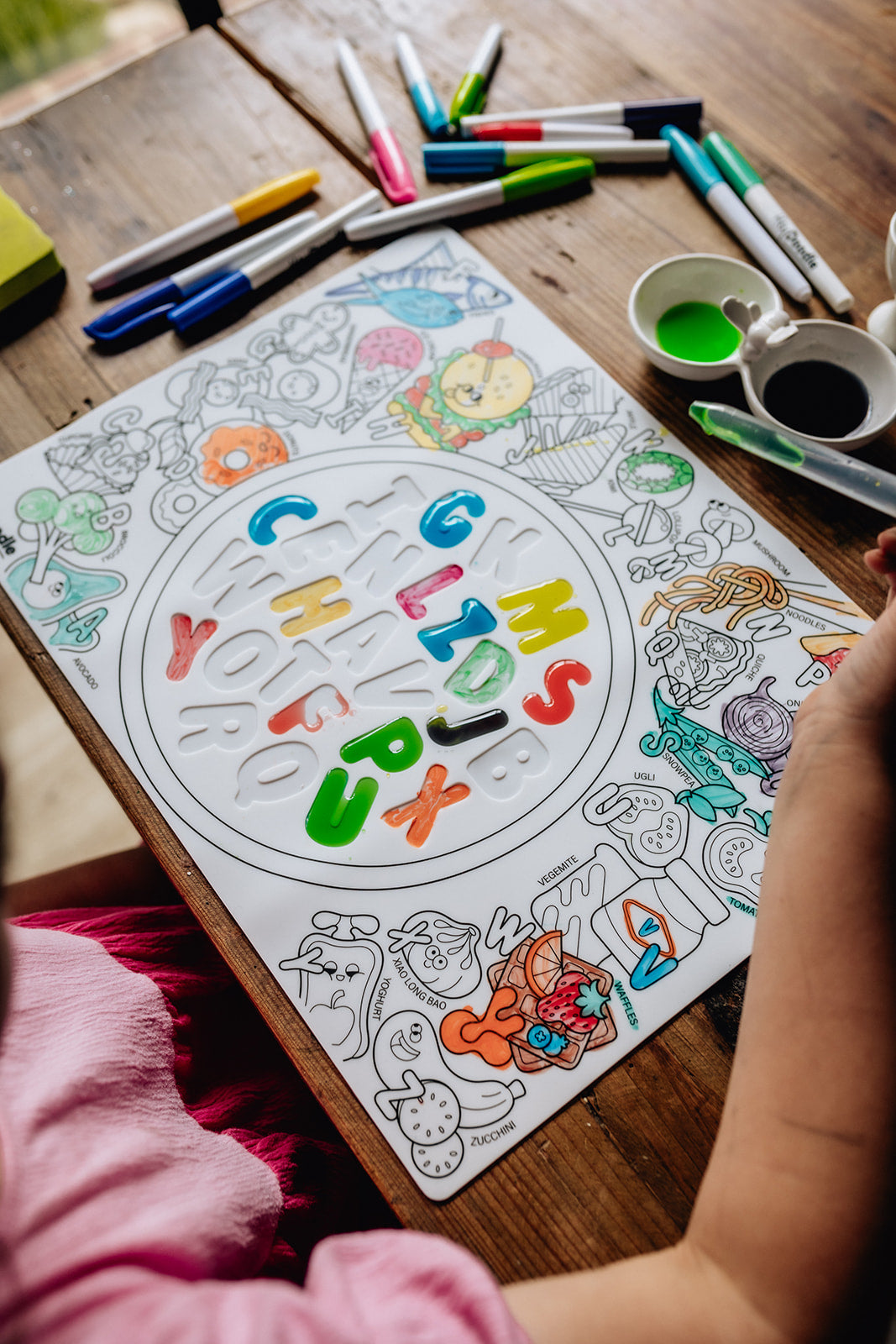 Sensory Mat | Alphabet Soup
