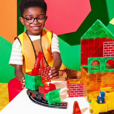 Magna-Tiles | Builder XL (50 Piece Set)
