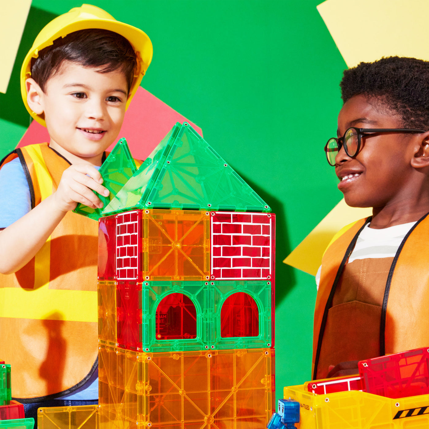 Magna-Tiles | Builder XL (50 Piece Set)