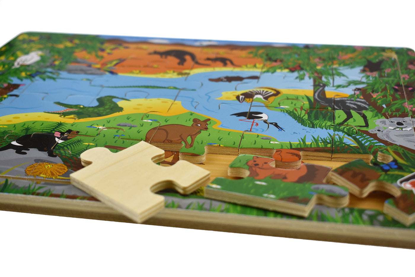 Koala Dream | Australian Animal and Names Jigsaw Puzzle (24 piece)