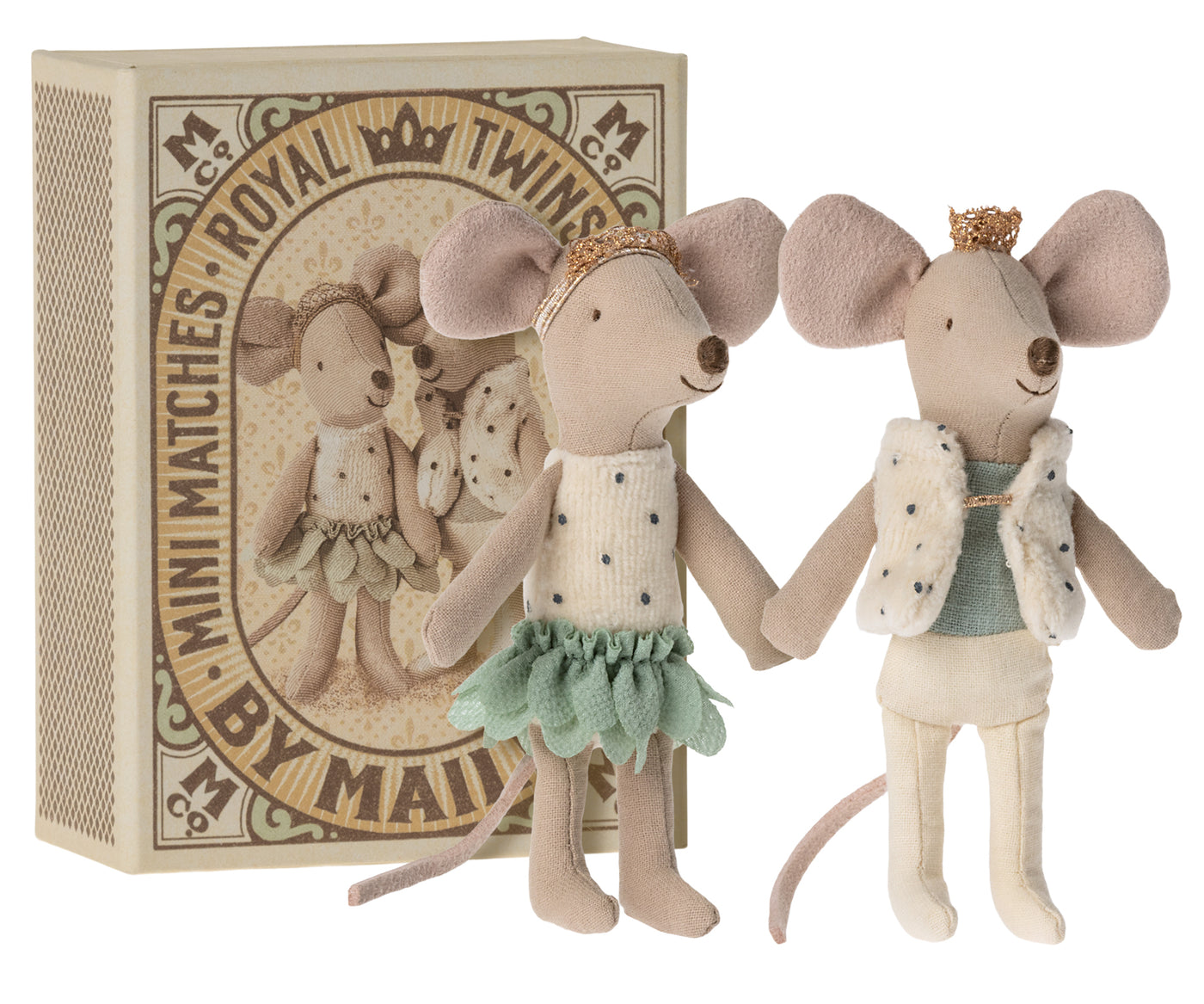 Royal Twins Mice in Box