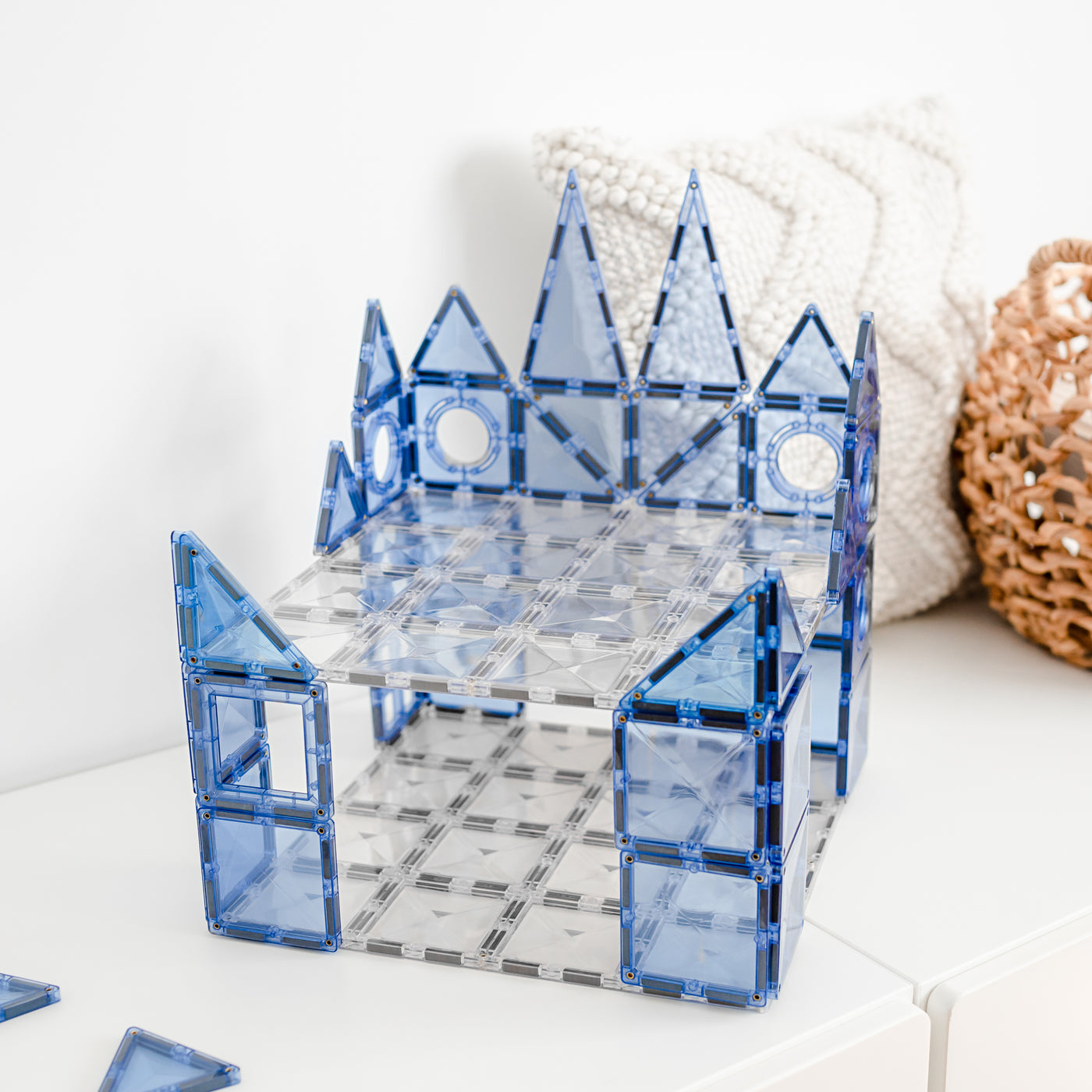 Connetix Tiles | Clear Base Plate Pack 2 pc