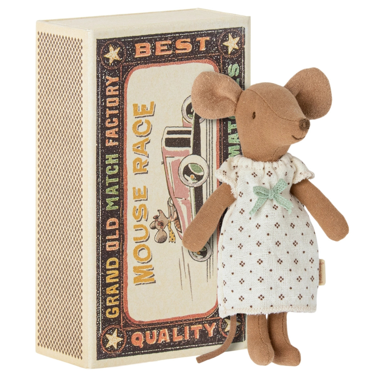 Mouse Big Sister Brown in box