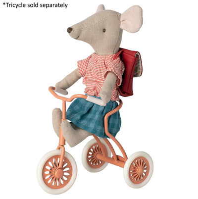 Tricycle Mouse Big Sister with Bag Red