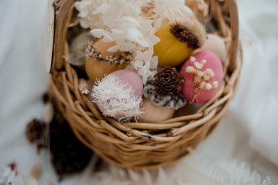 DIY wooden eggs (set of 12)