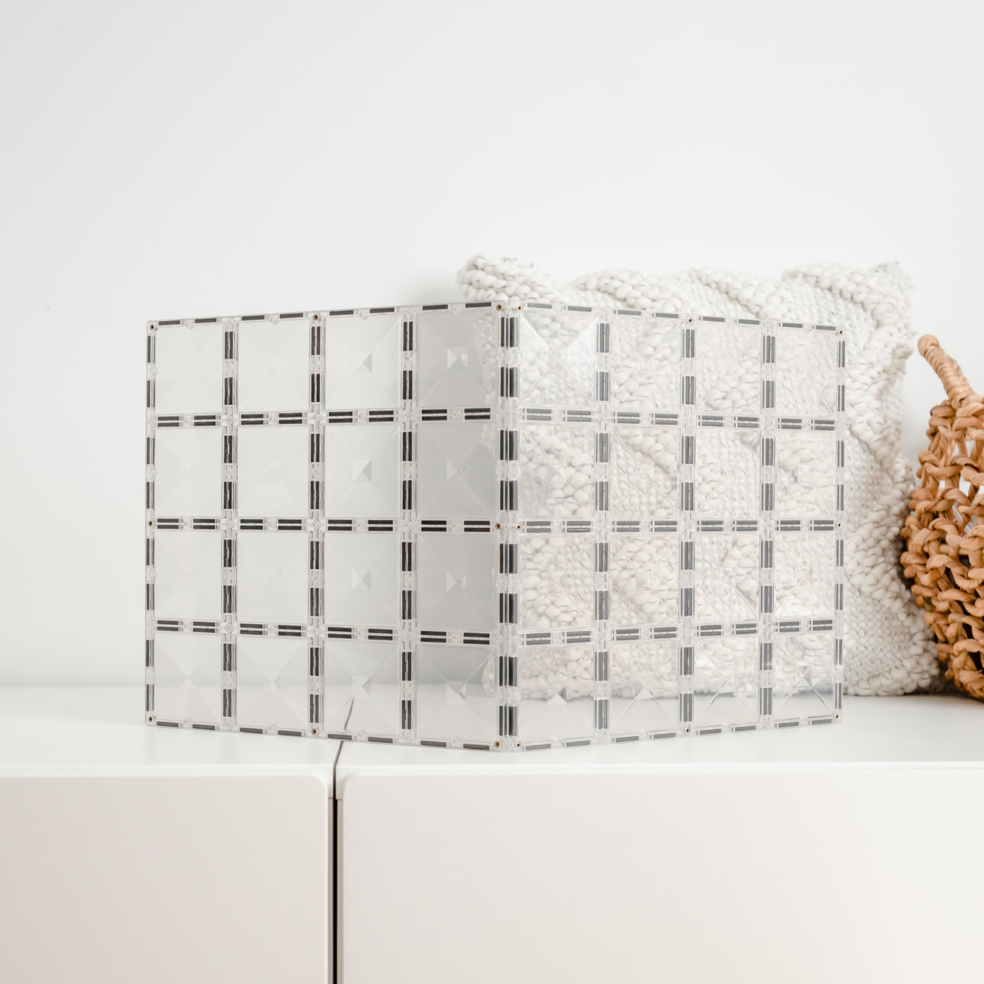 Connetix Tiles | Clear Base Plate Pack 2 pc
