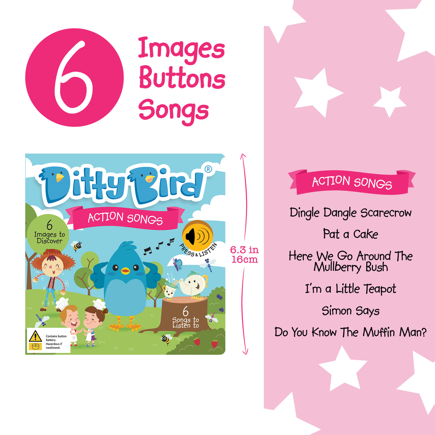 Action Songs Board Book