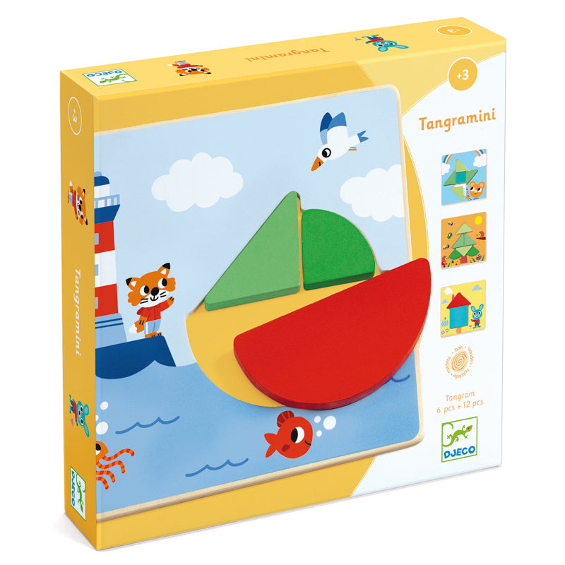 Tangramini Wood Puzzle