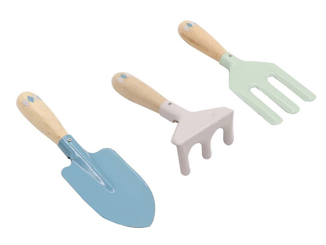 Calm & Breezy Kids Garden Tool Set (3 piece) (assorted colours)