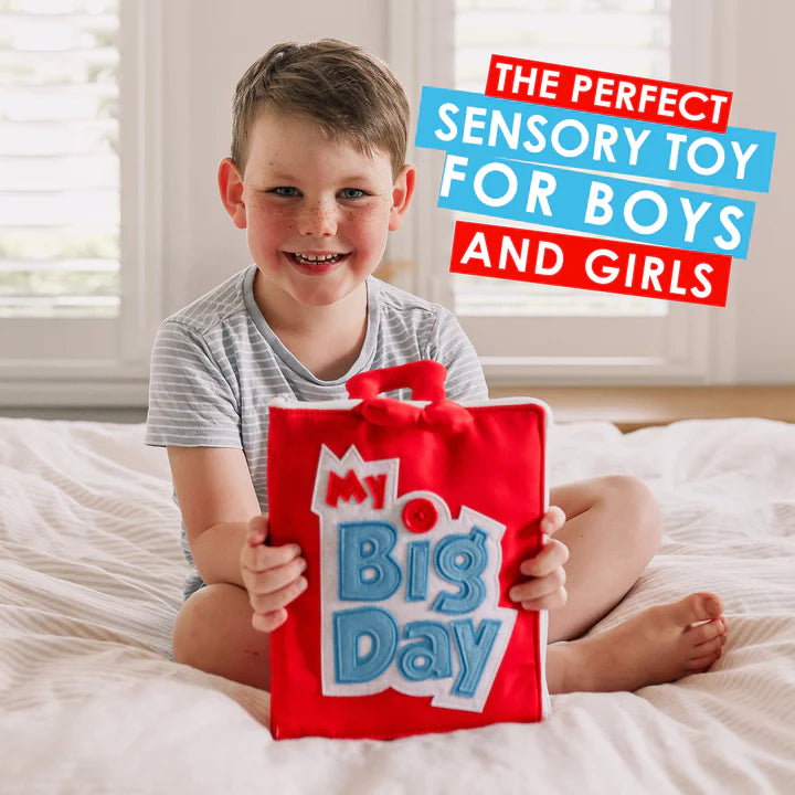 Fabric Activity Book - My Big Day (Red Cover)