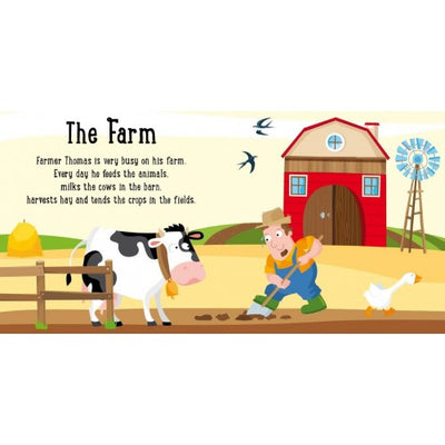 Giant Puzzle Farm Friends Puzzle and Book Set (30 pc)
