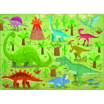 Learn Words Dinosaurs 3D Puzzle and Book Set (40pc)