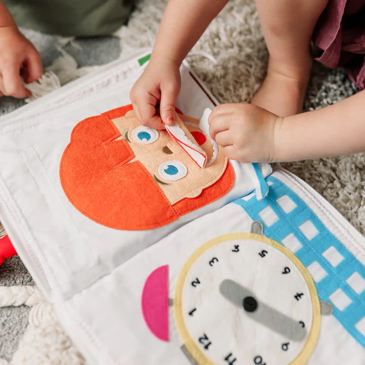Fabric Activity Book - My Big Day (Red Cover)