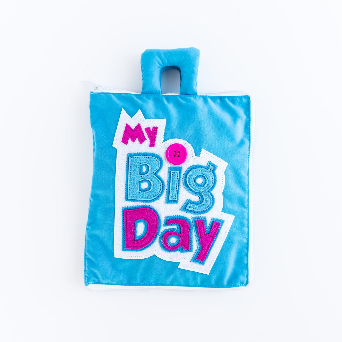 Fabric Activity Book - My Big Day (Blue Cover)