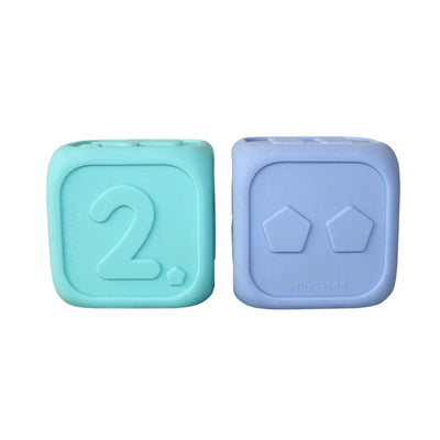 My First Dice - Soft Blue and Soft Mint