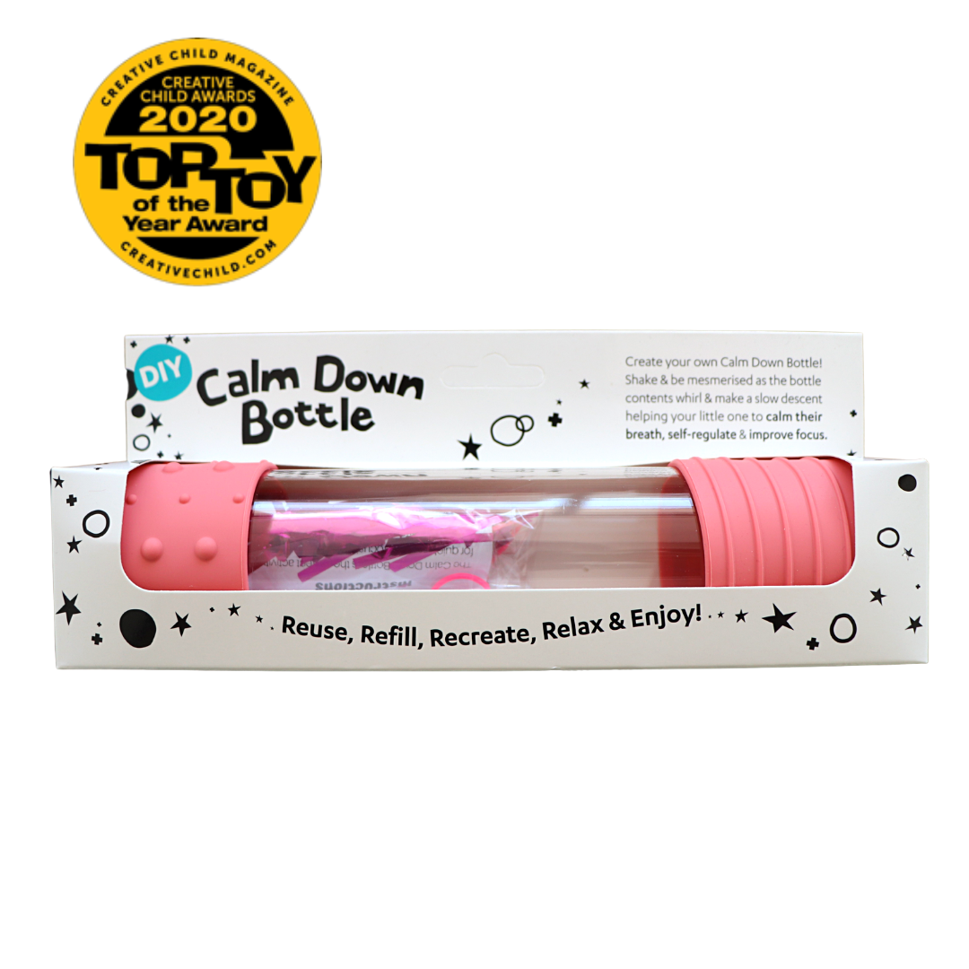DIY Calm Down Bottle - Pink