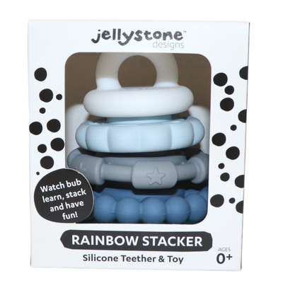 Rainbow Stacker and Teether Toy - Ocean