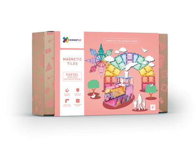 Connetix Tiles | Pastel Mega Pack 202 pc