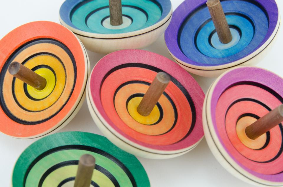 Flora Spinning Top
