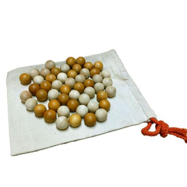 2 Tone Wooden Balls Set of 50